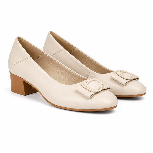 PANTOFI ELEGANTI DAMA FORMAZIONE 6885 CREM