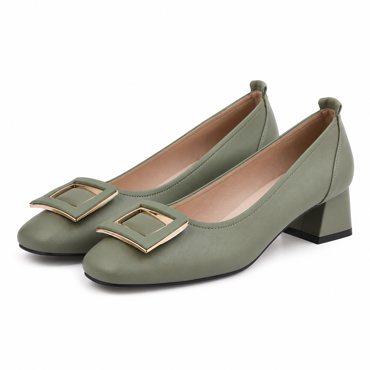 PANTOFI ELEGANTI DAMA PASS 440011G 40-N VERZI OLIVE