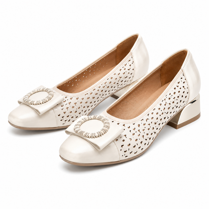 PANTOFI ELEGANTI DAMA PASS G40038A 52-N BEJ