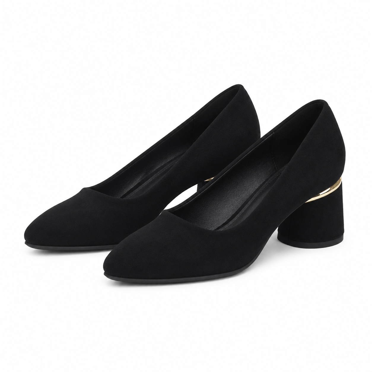 PANTOFI ELEGANTI DAMA PERLLA 3461-6 NEGRI VELUR