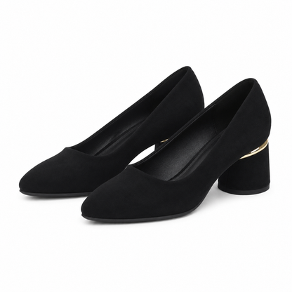 PANTOFI ELEGANTI DAMA PERLLA 3461-6 NEGRI VELUR