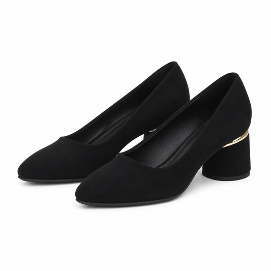 PANTOFI ELEGANTI DAMA PERLLA 3461-6 NEGRI VELUR