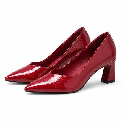 PANTOFI ELEGANTI DAMA TAMARIS 22452-45 ROSII LAC