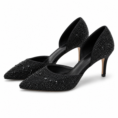 PANTOFI ELEGANTI DAMA TAMARIS 22457-44 043 NEGRU GLAM