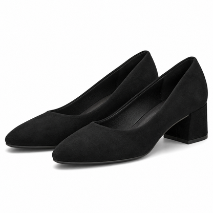 PANTOFI ELEGANTI DAMA TAMARIS 82300-20 NEGRI VELUR