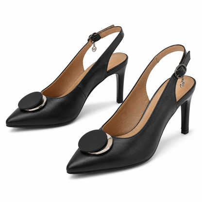 PANTOFI ELEGANȚI DECUPATI DAMA PERLLA 3272-1 NEGRI