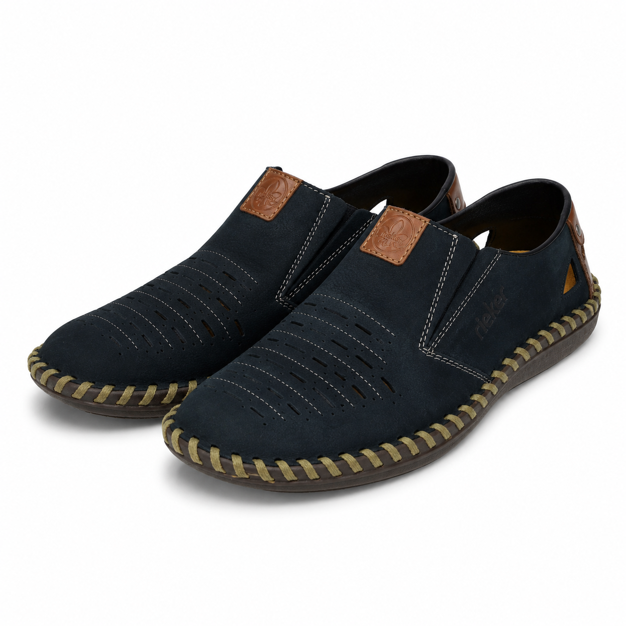 PANTOFI PERFORAȚI BĂRBAȚI RIEKER RI429