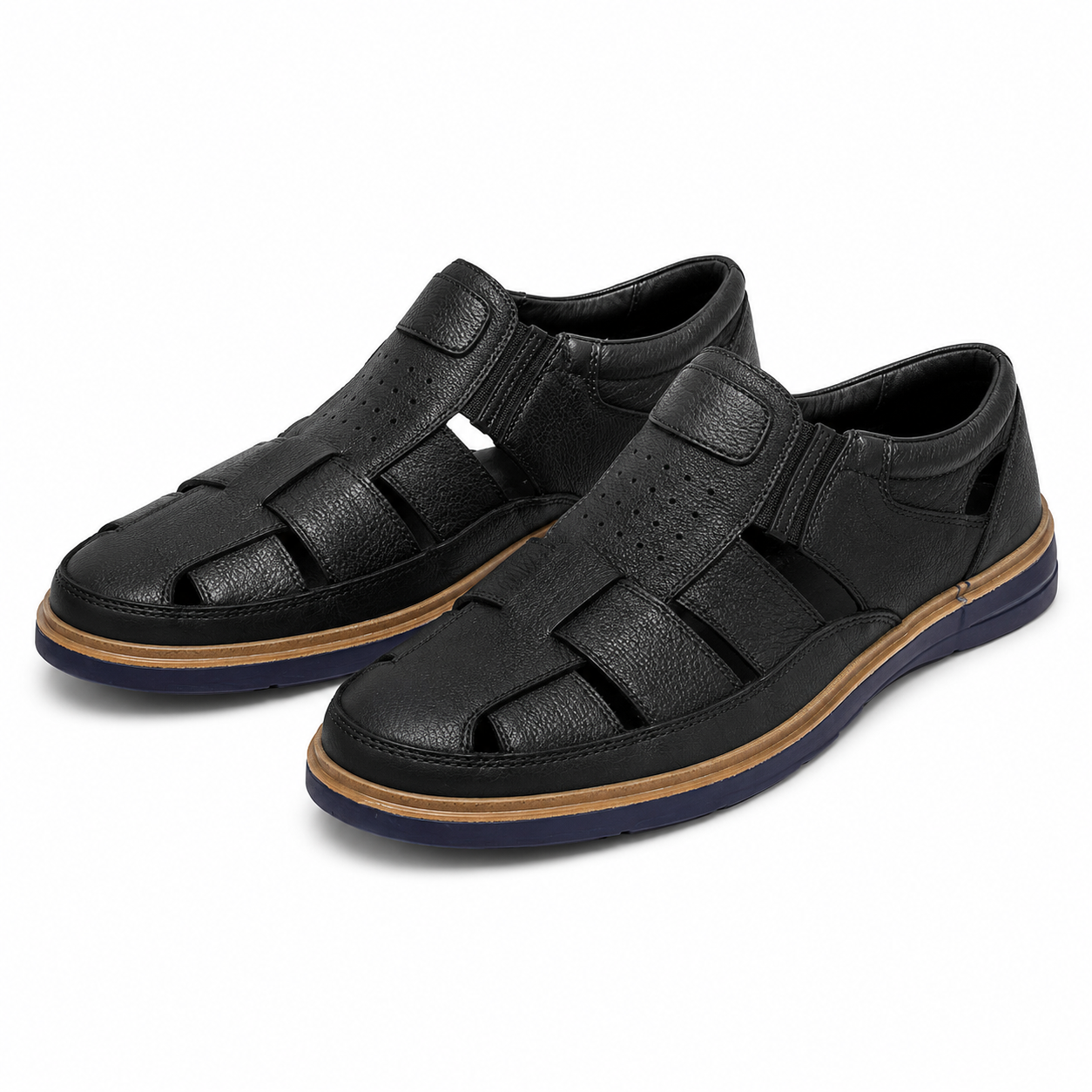 PANTOFI PERFORATI BARBATI DOGATI 777 NEGRI