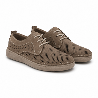 PANTOFI PERFORATI BARBATI GORETTI B69-321 BEJ