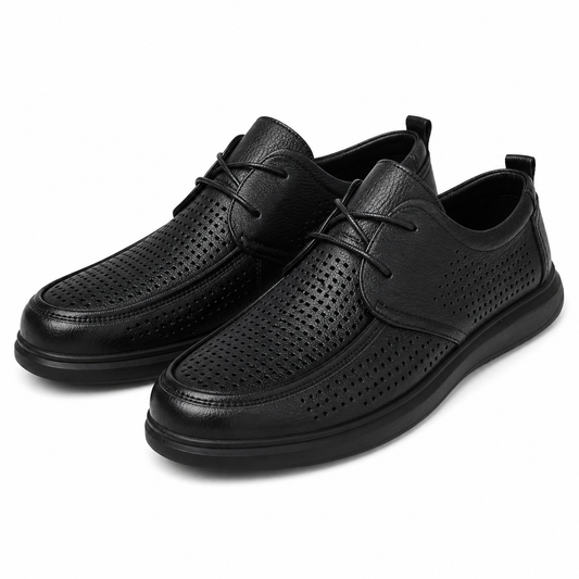 PANTOFI PERFORATI BARBATI MELS 26030 NEGRU