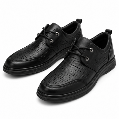 PANTOFI PERFORATI BARBATI MELS 883-L17 NEGRI