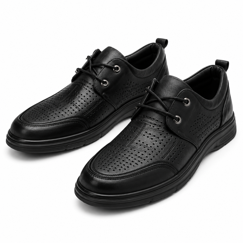 PANTOFI PERFORATI BARBATI MELS 883-L17 NEGRI