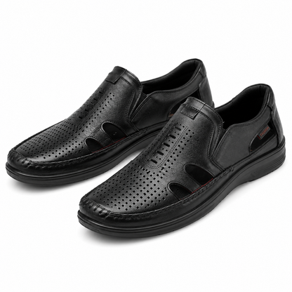 PANTOFI PERFORATI BARBATI MELS 883L99 NEGRI.jpg
