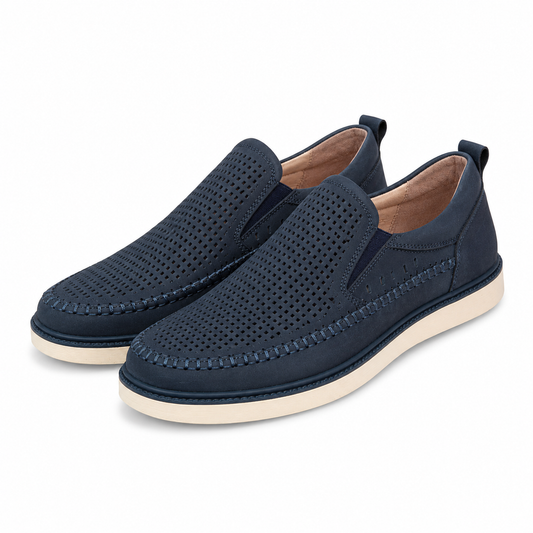PANTOFI PERFORATI BARBATI MELS Z1248703-5 BLEUMARIN
