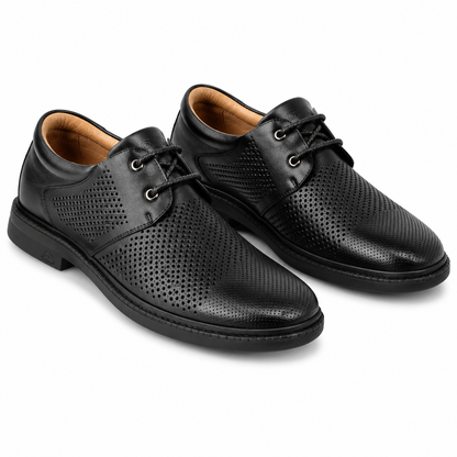 PANTOFI PERFORATI BARBATI OTTER 64000A 01-N NEGRI