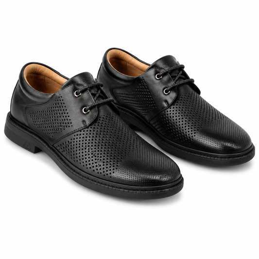 PANTOFI PERFORATI BARBATI OTTER 64000A 01-N NEGRI