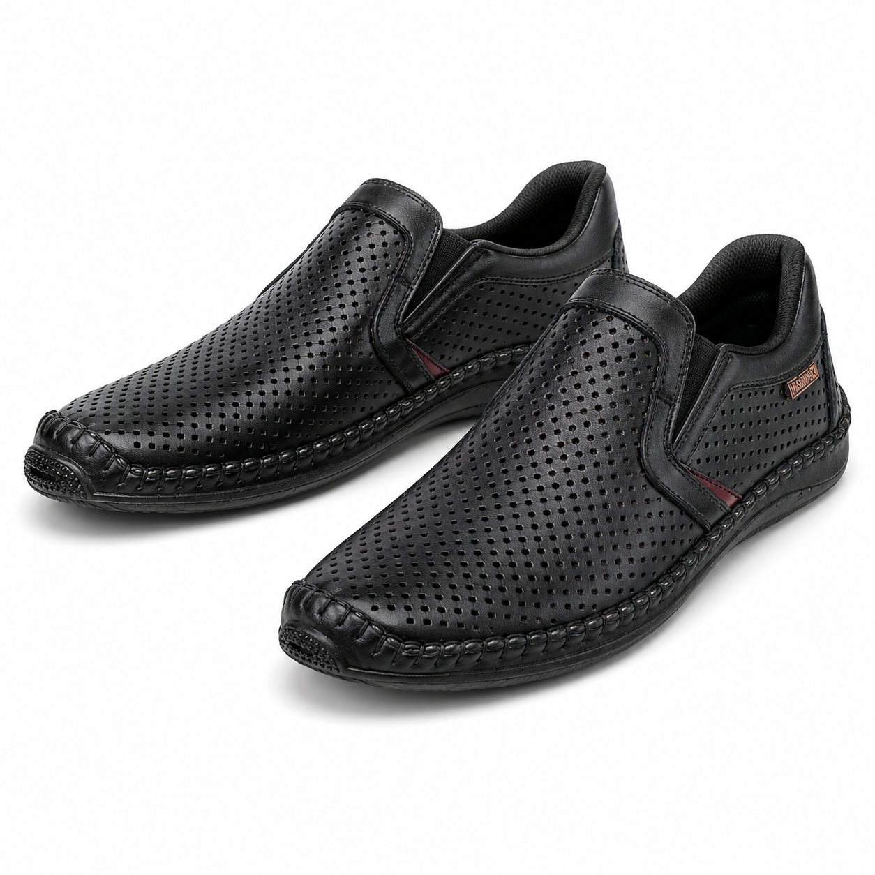 PANTOFI PERFORATI BARBATI PIKOLINOS 09Z-3100 NEGRI