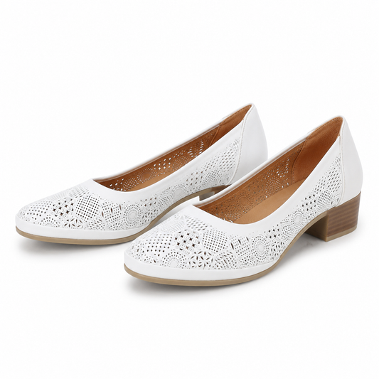 PANTOFI PERFORATI CASUAL DAMA DOGATI 511 ALBI