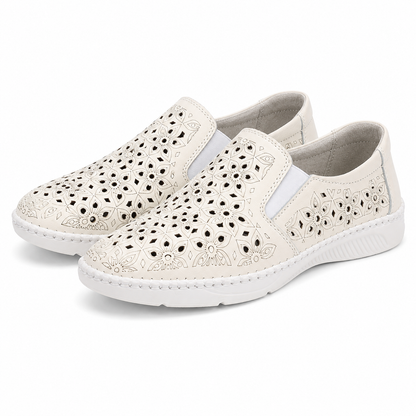 PANTOFI PERFORATI CASUAL DAMA FEELING S004 CREM