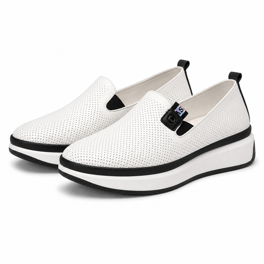 PANTOFI PERFORATI DAMA DOGATI 444 ALBI
