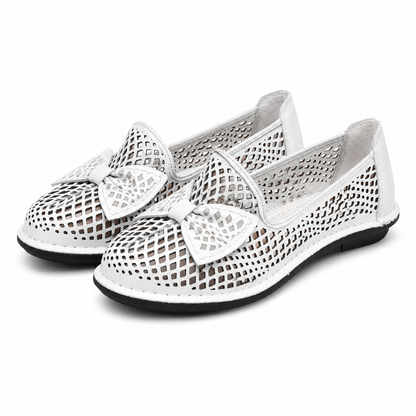PANTOFI PERFORATI DAMA DOGATI 6670-02 ALBI