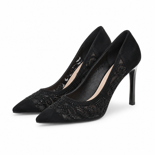 PANTOFI PERFORATI DAMA EPICA 340068 01-I NEGRI VELUR