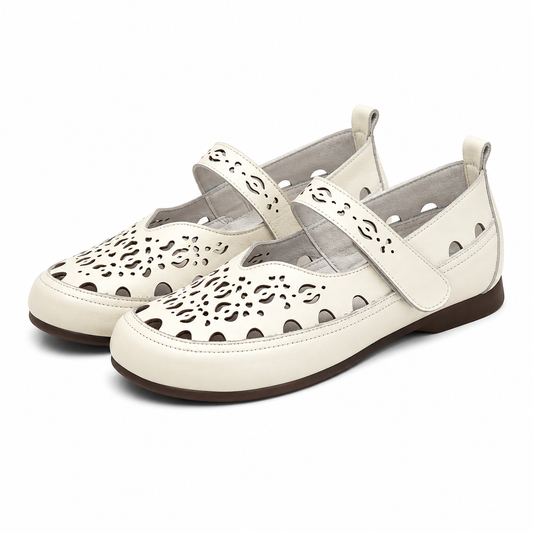 PANTOFI PERFORATI DAMA FORMAZIONE 3093-2 CREM