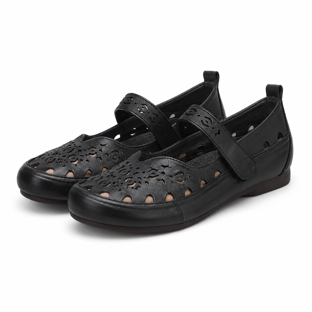 PANTOFI PERFORATI DAMA FORMAZIONE 3093-3 NEGRI
