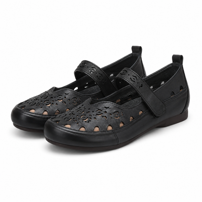 PANTOFI PERFORATI DAMA FORMAZIONE 3093-3 NEGRI