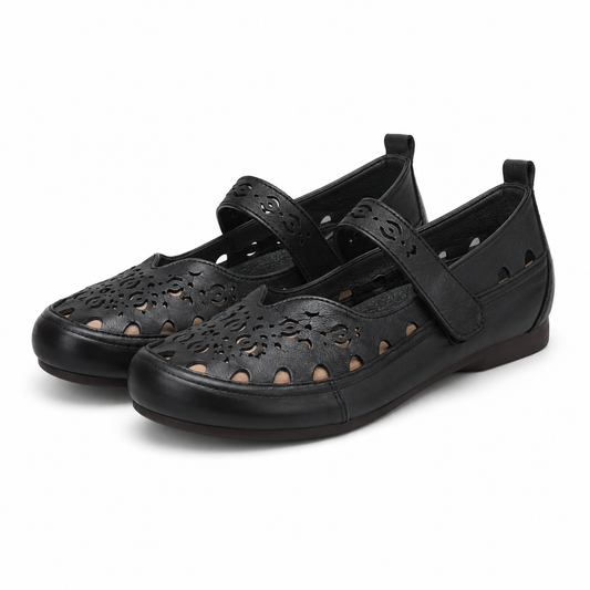 PANTOFI PERFORATI DAMA FORMAZIONE 3093-3 NEGRI