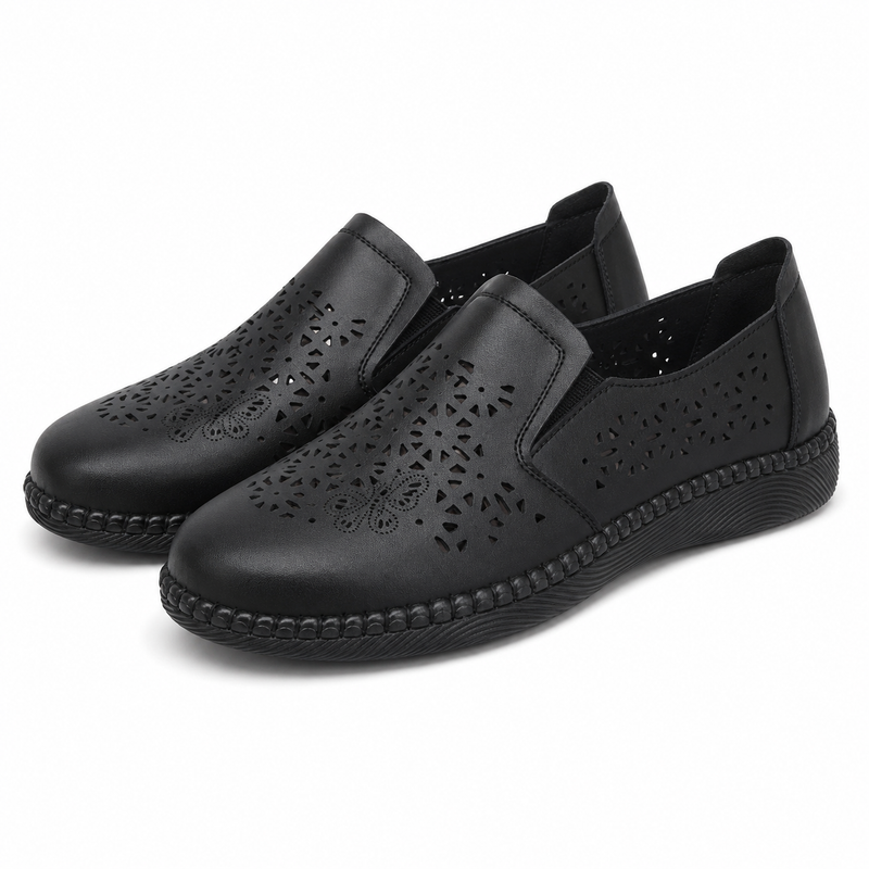PANTOFI PERFORATI DAMA FORMAZIONE 991-1 NEGRI