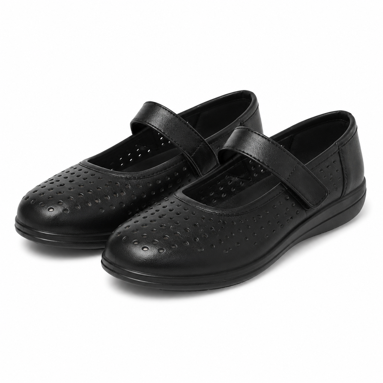 PANTOFI PERFORATI DAMA KARISMA 60020A 01-N NEGRI