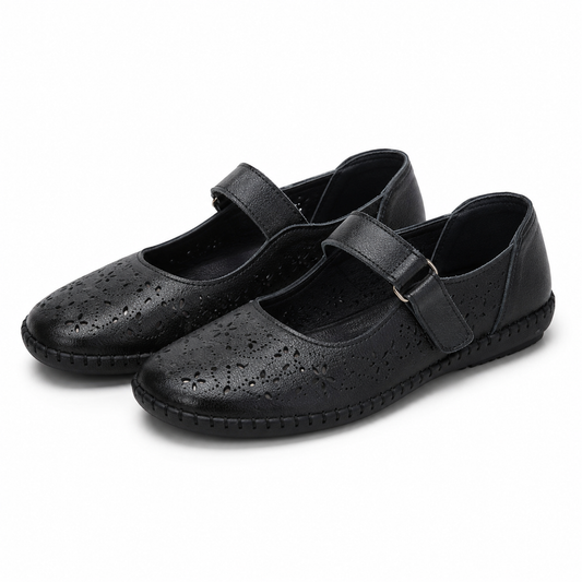 PANTOFI PERFORATI DAMA MARIA CONTI B924264 NEGRI