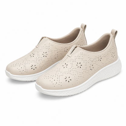 PANTOFI PERFORATI DAMA MARIA CONTI B929734 BEJ