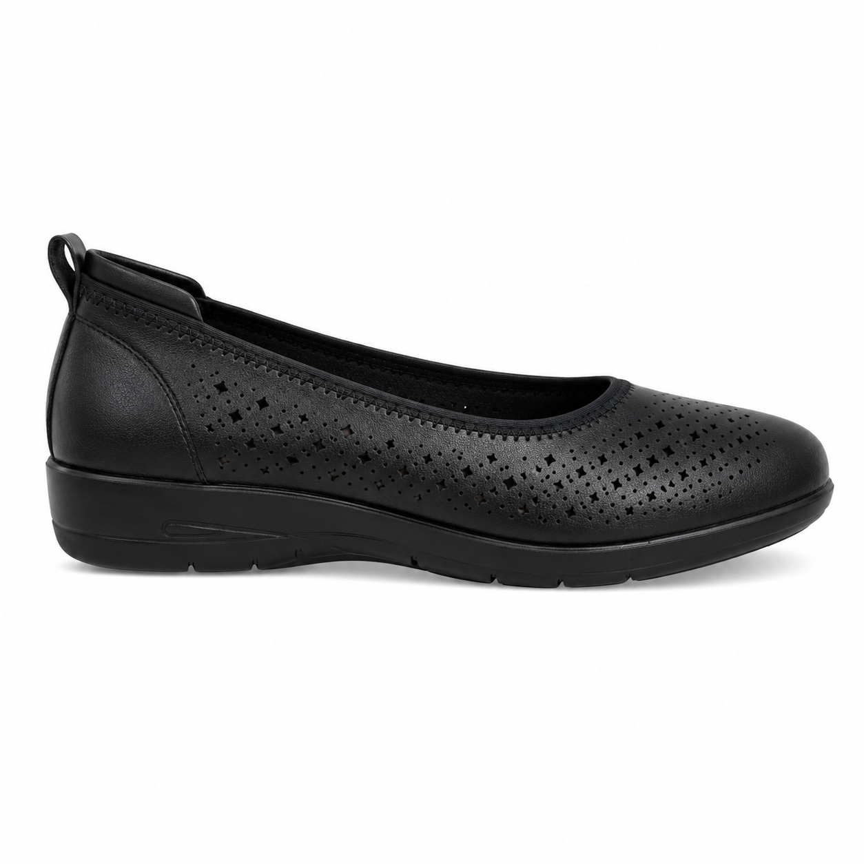 PANTOFI PERFORATI DAMA PASS 540009C 01-N NEGRI