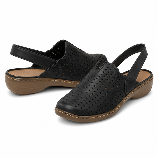 PANTOFI PERFORATI DAMA RIEKER 40952-00 NEGRI