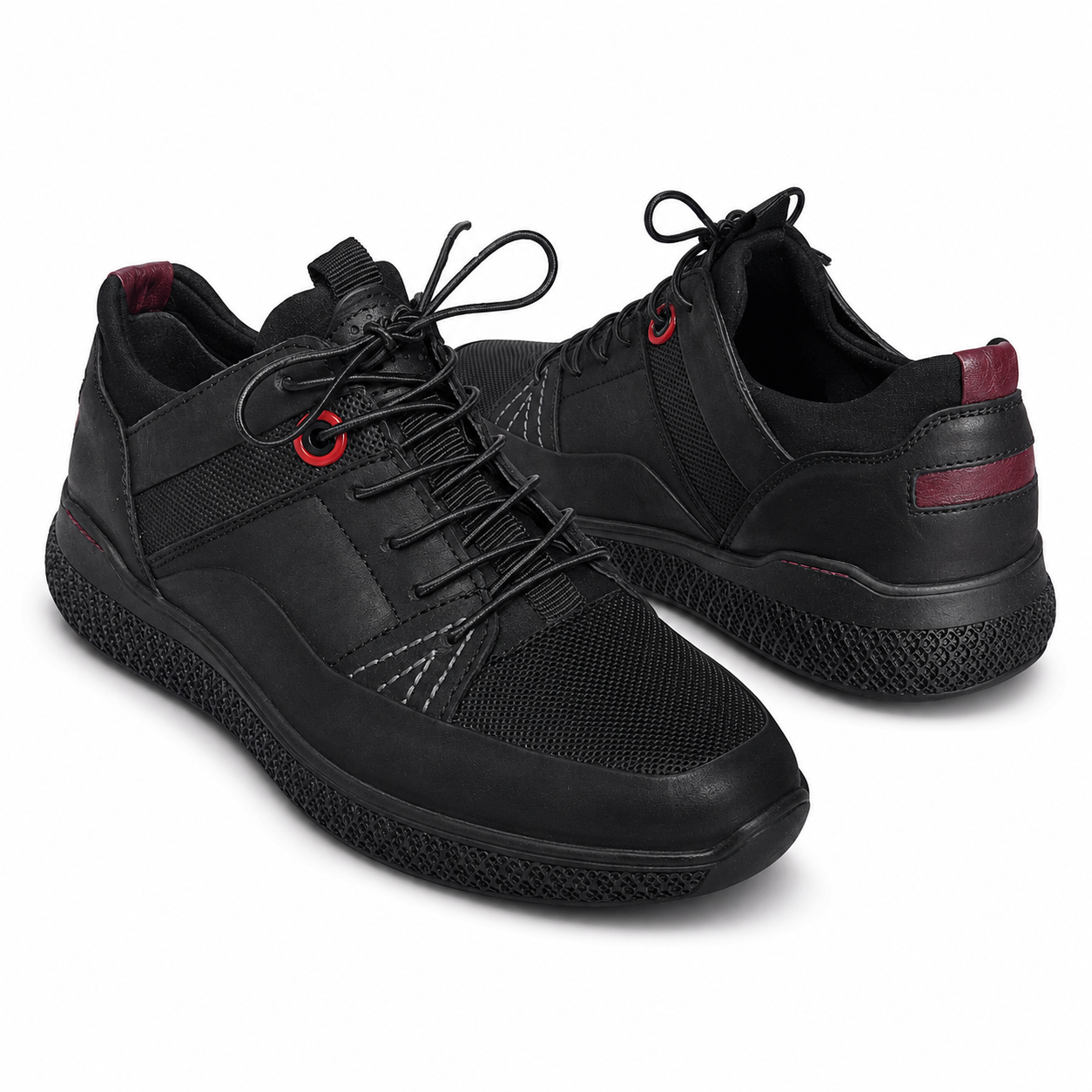 Pantofi Sport Bărbați Dogati 5362 Negru – Piele Naturală