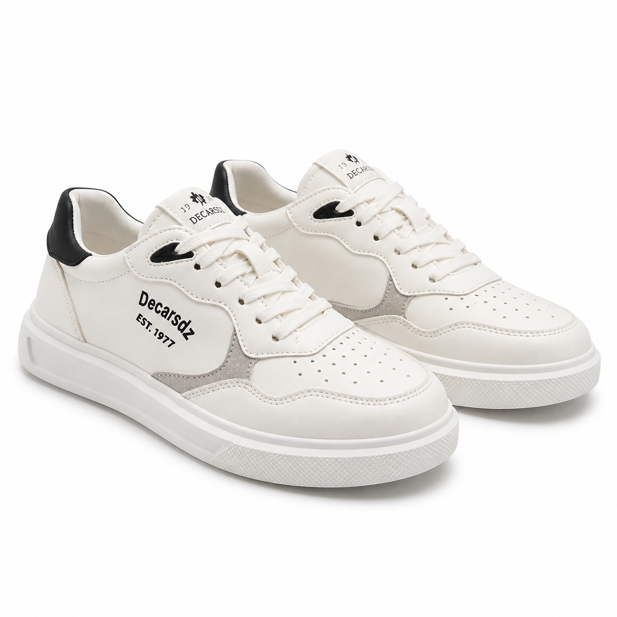 PANTOFI SPORT BARBATI DECAR Y200 ALBI