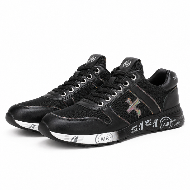 PANTOFI SPORT BARBATI FRANCO GERARDO 9010 NEGRI