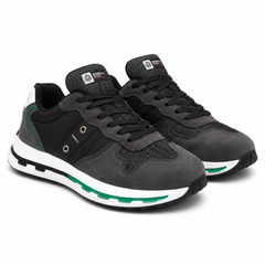 Pantofi Sport Bărbați Goretti 30160 Negri cu Gri