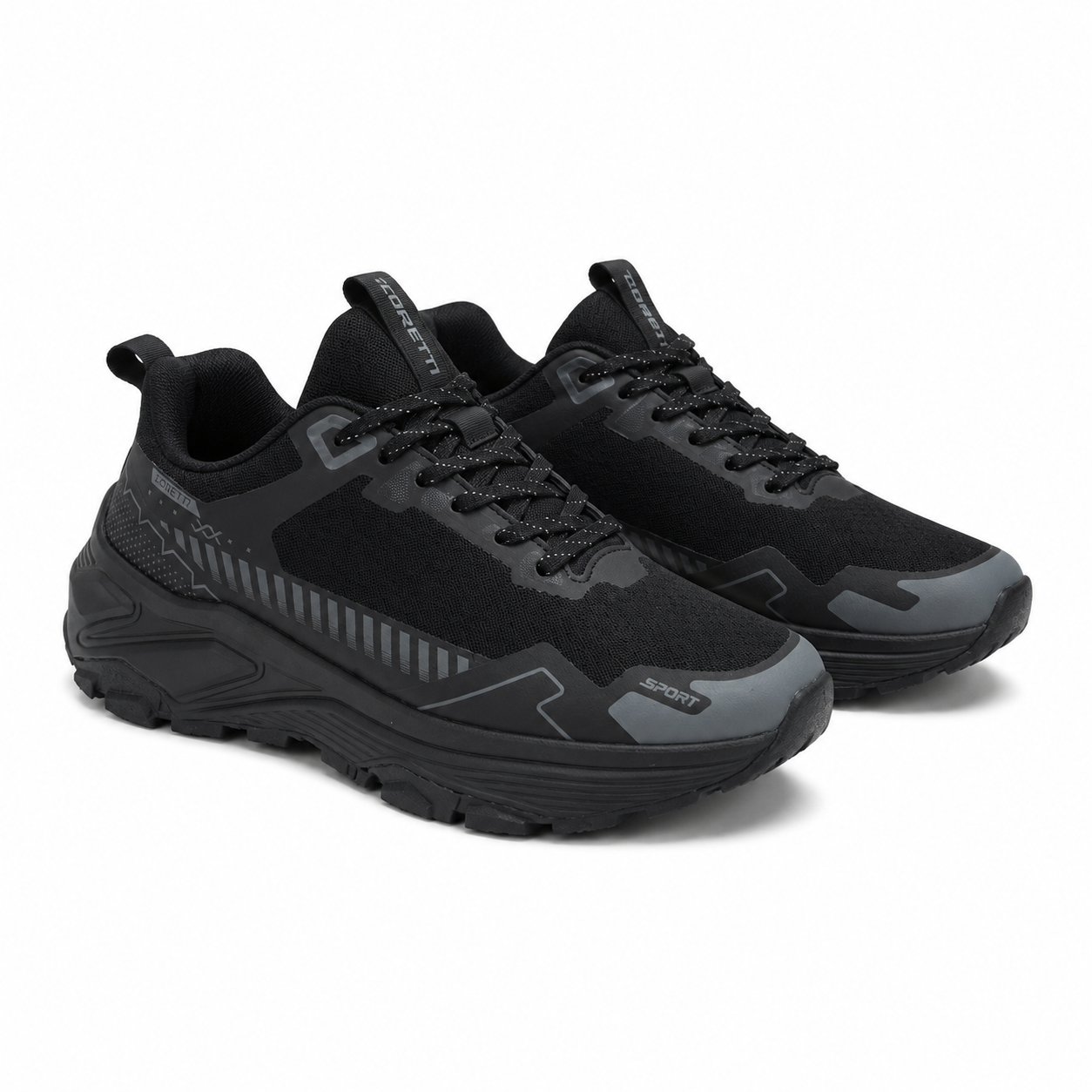 PANTOFI SPORT BARBATI GORETTI 30511 NEGRI