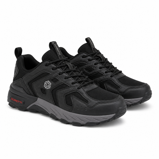 PANTOFI SPORT BARBATI GORETTI B100-CL27688 NEGRI