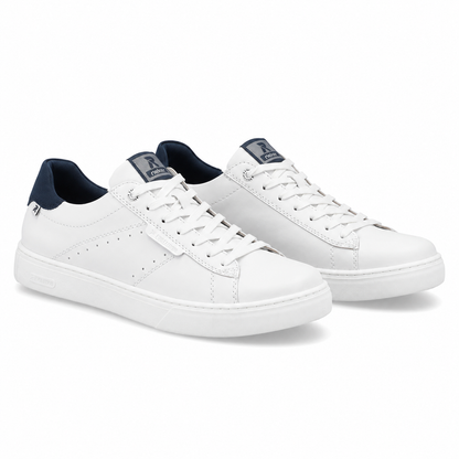 PANTOFI SPORT BARBATI RIEKER U0704-80 ALBI
