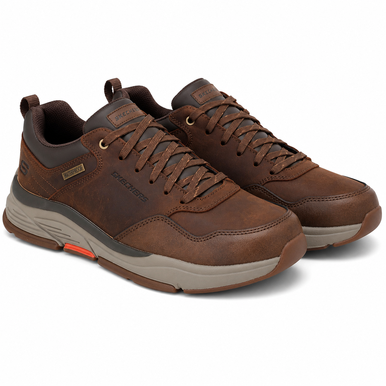 PANTOFI SPORT BARBATI SKECHERS 210021 CDB MARO