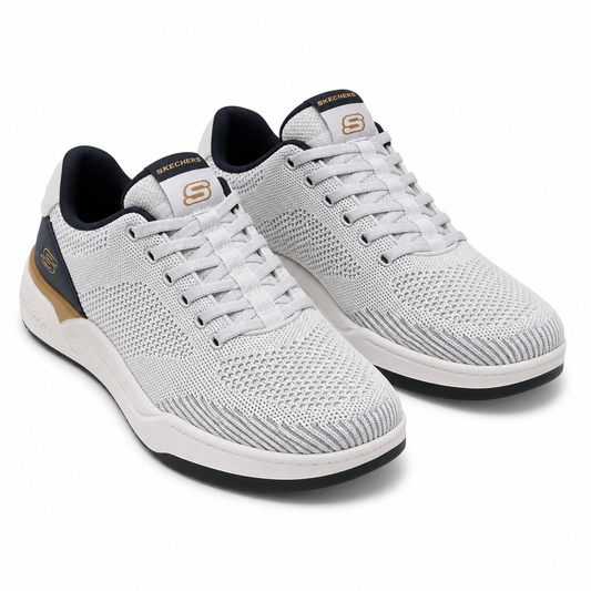 PANTOFI SPORT BARBATI SKECHERS 210793 WHT ALB