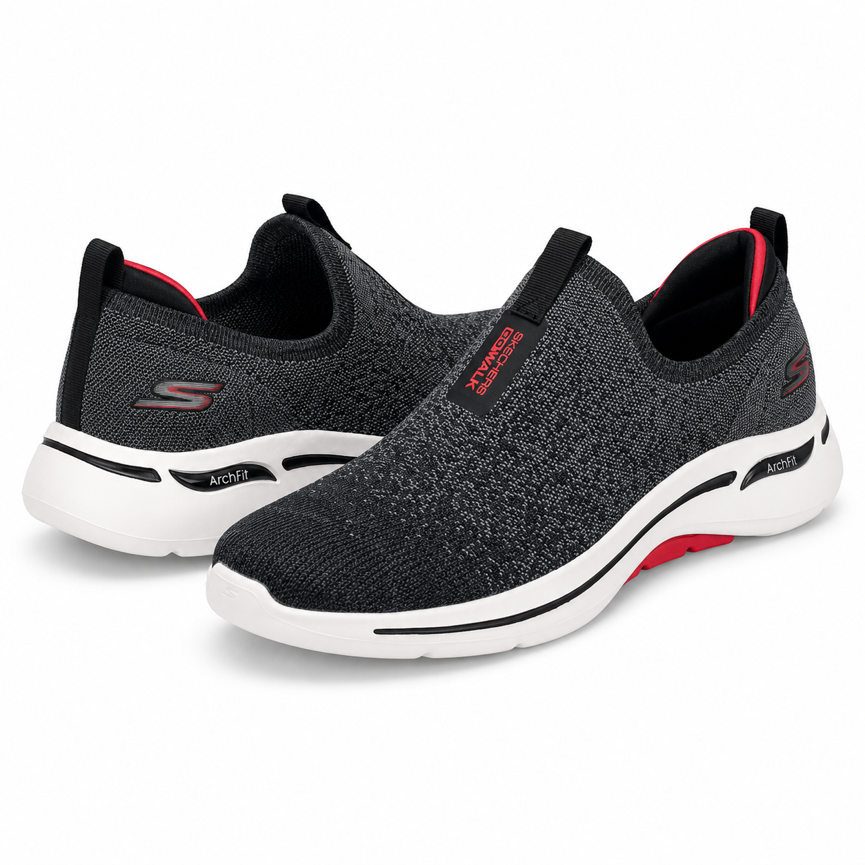 PANTOFI SPORT BARBATI SKECHERS 216256 BKRD NEGRI