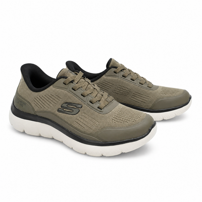 Pantofi Sport Bărbați Skechers 233047 Olbk Olive - Textil