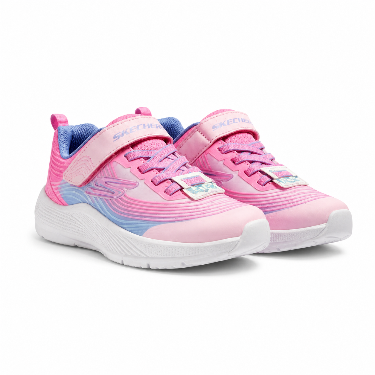PANTOFI SPORT COPII SKECHERS 303575L LTPL ROZ + LAVANDA