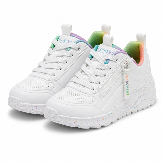 PANTOFI SPORT COPII SKECHERS 310370L WMLT ALB