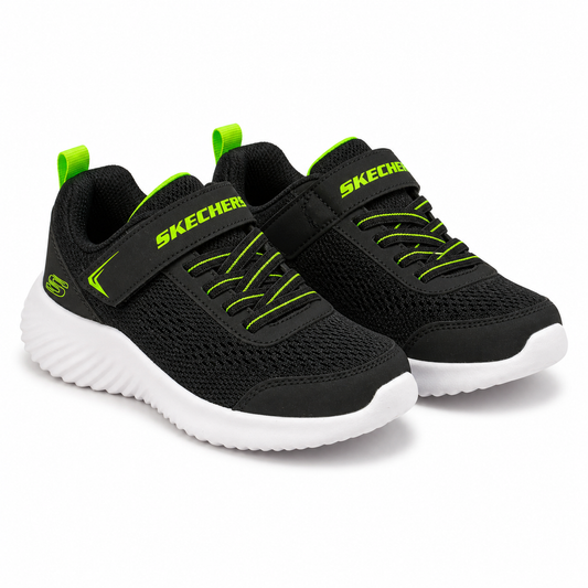 PANTOFI SPORT COPII SKECHERS 403905L BLK NEGRU